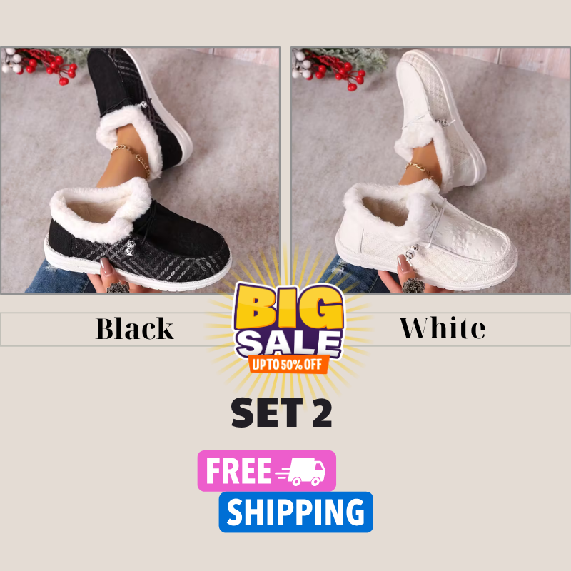 🔥Christmas Day Sale 50% OFF🔥Women's Style Slip-On Winter Shoes