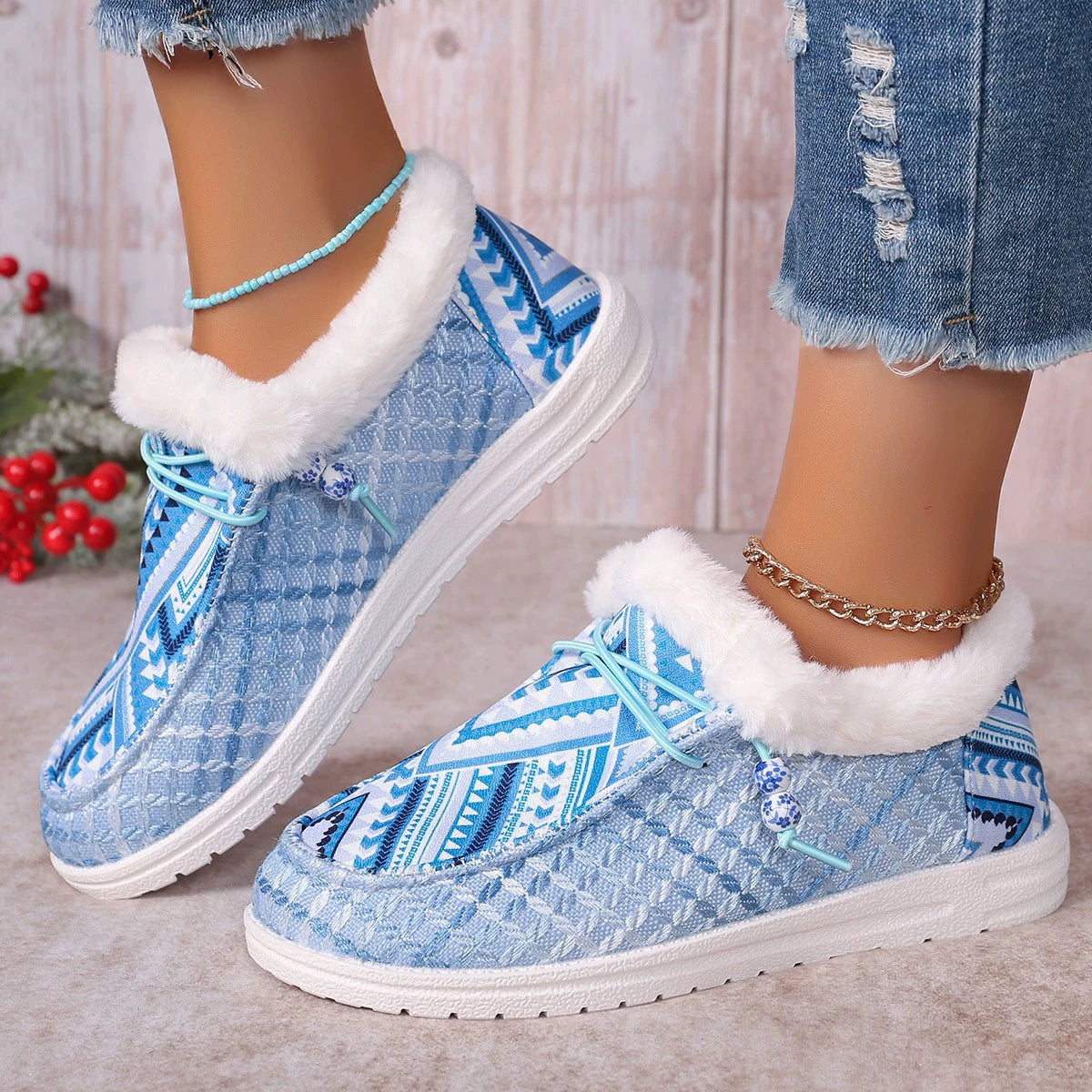 🔥Christmas Day Sale 50% OFF🔥Women's Style Slip-On Winter Shoes