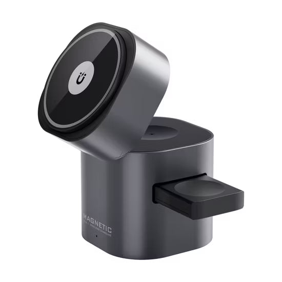 Ultimate 3-in-1 Phone Holder with 15W Fast Wireless Charging