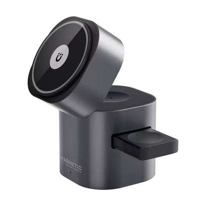 Ultimate 3-in-1 Phone Holder with 15W Fast Wireless Charging