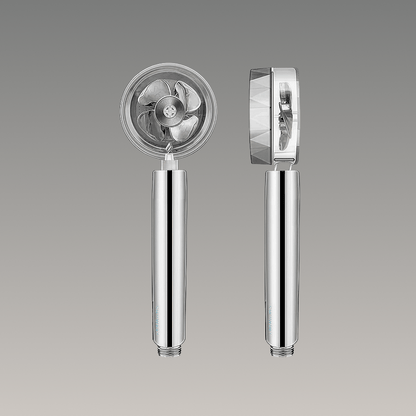 Showery® Turbo Shower Head:  High Performance Technology
