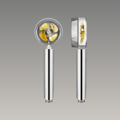 Showery® Turbo Shower Head:  High Performance Technology