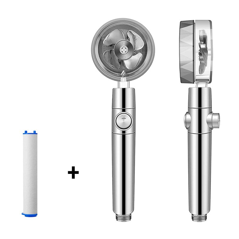 Showery® Turbo Shower Head:  High Performance Technology